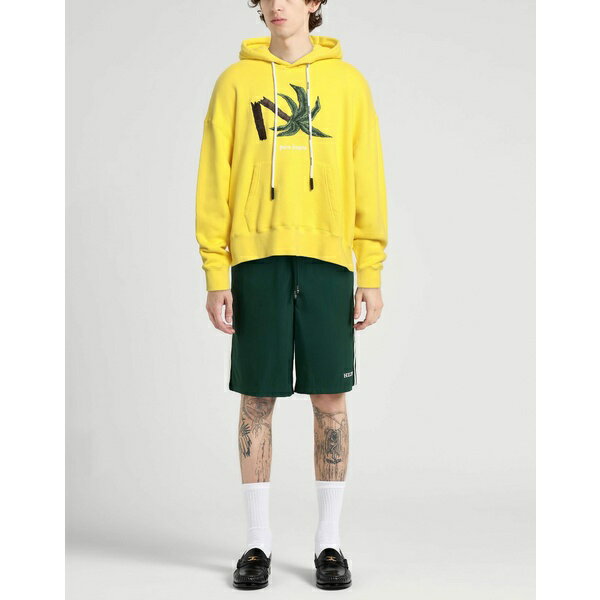 【送料無料】 パーム・エンジェルス メンズ パーカー・スウェットシャツ アウター Sweatshirts Yellow