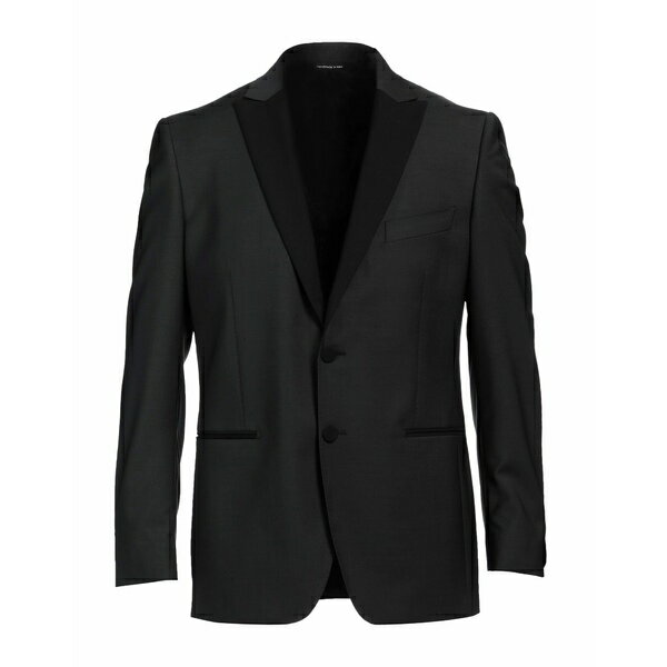 【送料無料】 トネッロ メンズ ジャケット&ブルゾン アウター Blazers Black