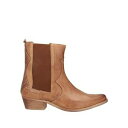 【送料無料】 ジュネーブ レディース ブーツ シューズ Ankle boots Brown
