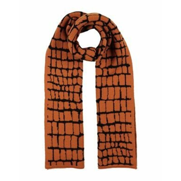 【送料無料】 ヴェルサーチ レディース マフラー・ストール・スカーフ アクセサリー Scarves Brown
