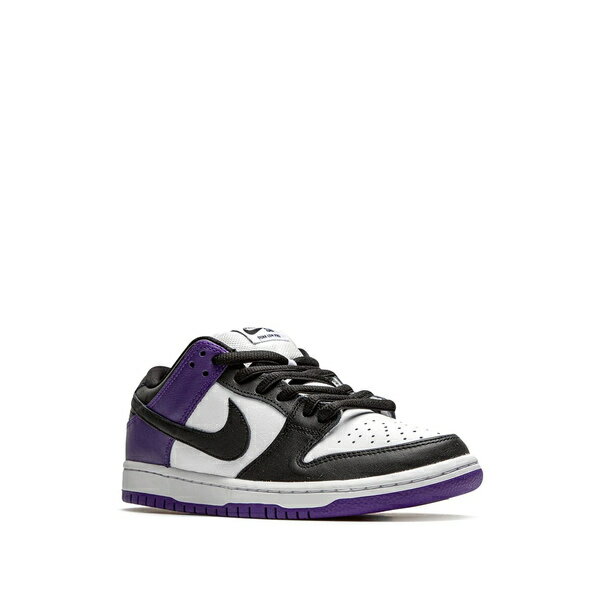 ナイキ メンズ シューズ SB Dunk Low スニーカー 500 COURT PURPLE/BLACK/WHITE