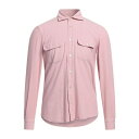 フィナモレ 【送料無料】 フィナモレ 1925 メンズ シャツ トップス Shirts Pink