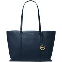 マイケル・コース 革トートバッグ レディース マイケルコース レディース トートバッグ バッグ Temple Large Leather Tote Navy