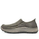 Skechers スケッチャーズ メンズ スニーカー 【Skechers Remaxed-Fenick Slip-Ins 'Brown' 204839-BRN】 サイズ US_8(26.0cm)