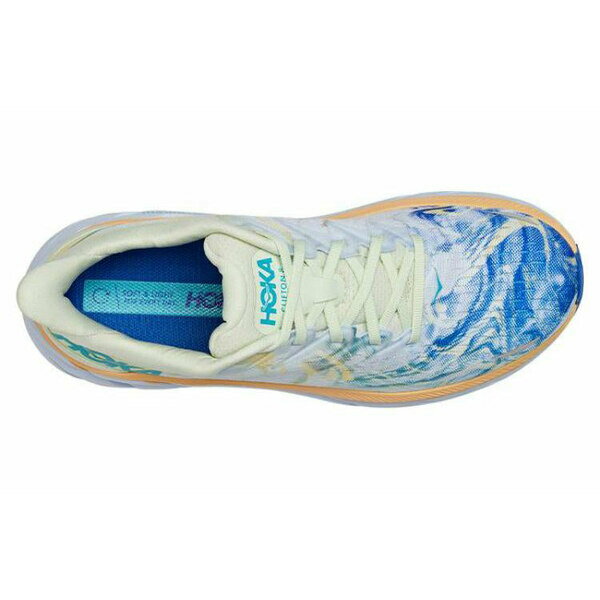HOKA ONE ONE ホカオネオネ メンズ スニーカー 【HOKA ONE ONE Clifton 8 Wide 'White Blue' 1121374-TGT】 サイズ US_7.5(25.5cm)