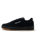 Reebok リーボック メンズ スニーカー 【Reebok Club C 85 Suede 'Black White' 100074449】 サイズ US_8.5(26.5cm)(4)