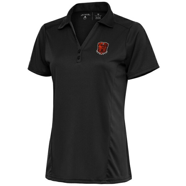 【送料無料】 アンティグア レディース ポロシャツ トップス Cleveland Browns Antigua Women's Tribute Polo Gray