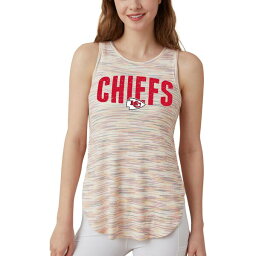 【送料無料】 コンセプトスポーツ レディース Tシャツ トップス Kansas City Chiefs Concepts Sport Women's Sunray Multicolor Tri Blend Tank Top