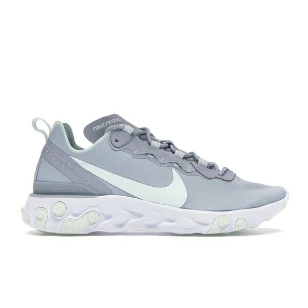 Nike ナイキ レディース スニーカー 【Nike React Element 55 Wolf Grey Ghost Aqua (Women's)】 サイズ US_8(25.0cm) Wolf Grey/White-Ghost Aqua