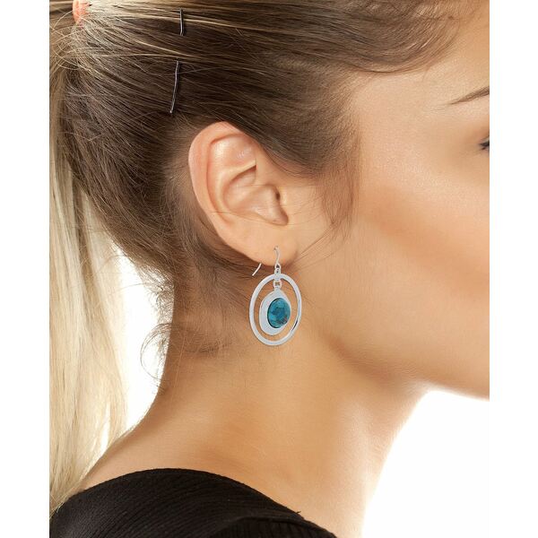 ロバート・リー・モーリス・ソーホー レディース ピアス＆イヤリング アクセサリー Cabochon Orbital Earrings Turquoise