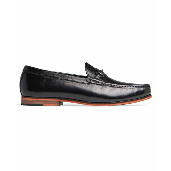 アンソニー ヴィア メンズ スリッポン・ローファー シューズ Men's Filmore Classic Bit Loafers Slip-On Black