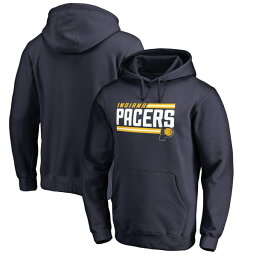 ファナティクス メンズ パーカー・スウェットシャツ アウター Indiana Pacers Fanatics Branded Onside Stripe Pullover Hoodie -