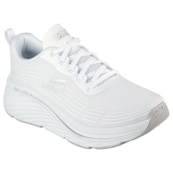 スケッチャーズ レディース ランニング スポーツ Max Cushioning Athletic Mesh Lace U Runners Womens