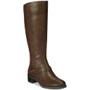 イージーストリート レディース ブーツ シューズ Jewel Wide-Calf Riding Boots Brown