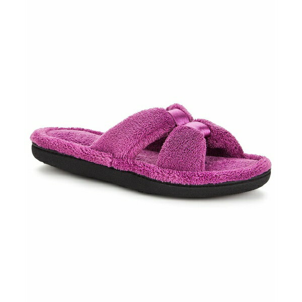 アイソトナー レディース サンダル シューズ Women's Micro Terry X-Slide Slippers Ultraviolet