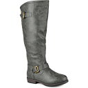 ジャーニーコレクション レディース ブーツ シューズ Women's Wide Calf Spokane Studded Knee High Boots Dar...