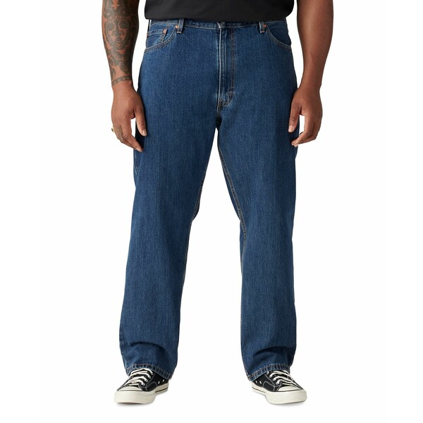 リーバイス メンズ デニムパンツ ボトムス Men's Big & Tall 505「 Original-Fit Non-Stretch Jeans Dark Stonewash