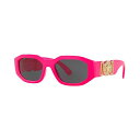 ヴェルサーチ レディース サングラス&アイウェア アクセサリー Unisex Sunglasses, VE4361 Biggie FUXIA FLUO/GREY