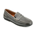 トーマス アンド バイン メンズ スリッポン・ローファー シューズ Men's Woodrow Driving Loafers Gray