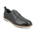 ヴァンセ カンパニー メンズ ドレスシューズ シューズ Men's Thad Tru Comfort Foam Lace-Up Round Toe Hybrid Dress Shoe Gray(4)