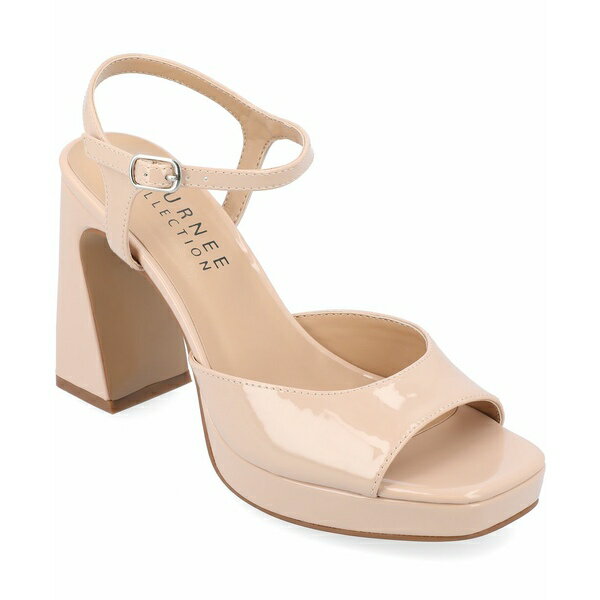 ジャーニーコレクション レディース サンダル シューズ Women's Ziarre Platform Sandals Nude