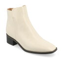 ジャーニーコレクション レディース ブーツ シューズ Women's Cappri Tru Comfort Foam Inside Zip Entry Squa...