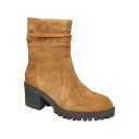ベラヴィータ レディース 帽子 アクセサリー Women's Hattie Block Heel Zipper Booties Cognac Leather