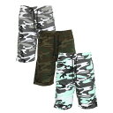 ギャラクシーバイハルビック メンズ カジュアルパンツ ボトムス Men's Camo Printed French Terry Shorts, Pack of ...
