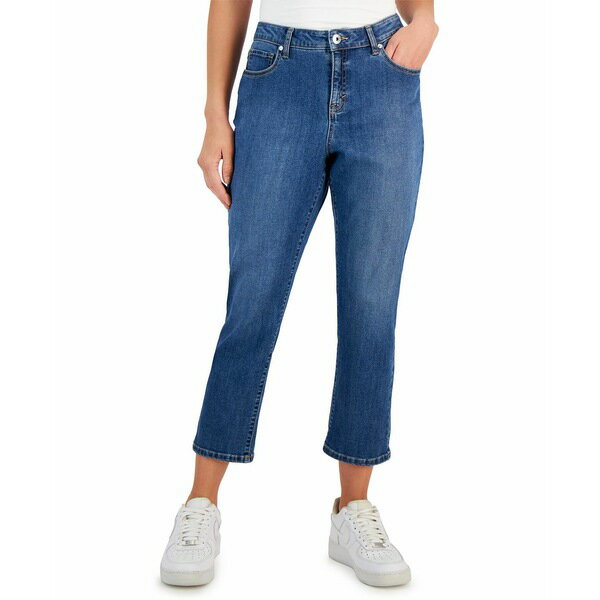 スタイルアンドコー レディース デニムパンツ ボトムス Women's Mid-Rise Curvy Capri Jeans, Created for Macy's The End