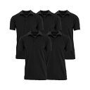 ギャラクシーバイハルビック メンズ ポロシャツ トップス Men's Dry Fit Moisture-Wicking Polo Shirt, Pack of ...