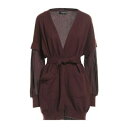 【送料無料】 ファビアナ フィリッピ レディース カーディガン アウター Cardigans Brown