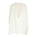 【送料無料】 エルマンノ シェルヴィーノ レディース Tシャツ トップス Tops White