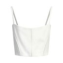 【送料無料】 デル コーレ レディース Tシャツ トップス Tops White