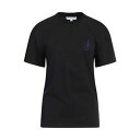 【送料無料】 J.W.アンダーソン レディース Tシャツ トップス T-shirts Black