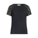 【送料無料】 コッカ レディース Tシャツ トップス T-shirts Black