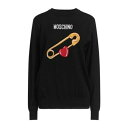 【送料無料】 モスキーノ レディース ニット&セーター アウター Sweaters Black