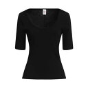 【送料無料】 リダン レディース Tシャツ トップス T-shirts Black