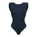 【送料無料】 エリザベスフランキ レディース Tシャツ トップス Bodysuits Blue