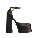 【送料無料】 ヴェルサーチ レディース パンプス シューズ Pumps Black