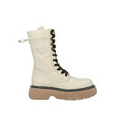 【送料無料】 セミクチュール レディース ブーツ シューズ Ankle boots White