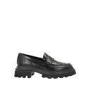 【送料無料】 ホーガン レディース スリッポン・ローファー シューズ Loafers Black