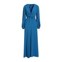 ピンコ レディース ワンピース トップス Long dresses Bright blue