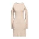 【送料無料】 ヴィコロ レディース ワンピース トップス Mini dresses Beige 1