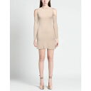 【送料無料】 ヴィコロ レディース ワンピース トップス Mini dresses Beige 2