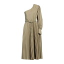 フェデリカ・トシ レディース ワンピース トップス Long dresses Khaki