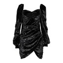 ガレパリ レディース ワンピース トップス Short dresses Black