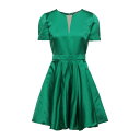 ツインセット レディース ワンピース トップス Short dresses Green