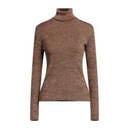 シユ レディース ニット&セーター アウター Turtlenecks Tan