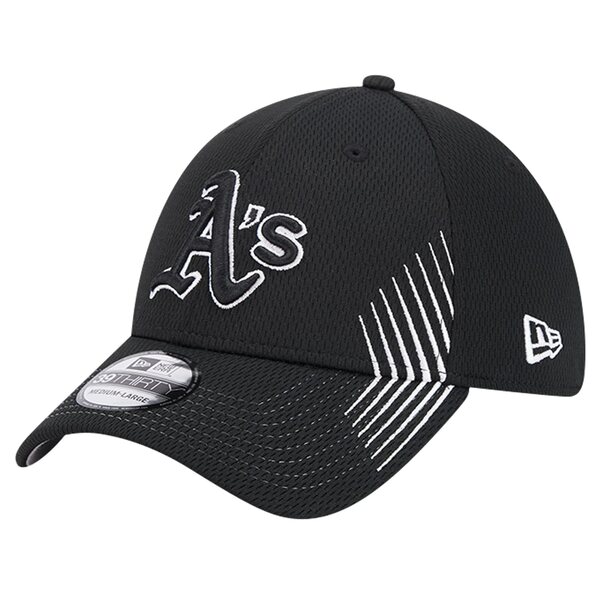 ˥塼  ˹ ꡼ Oakland Athletics New Era Active Dash Mark 39THIRTY Flex Hat Black