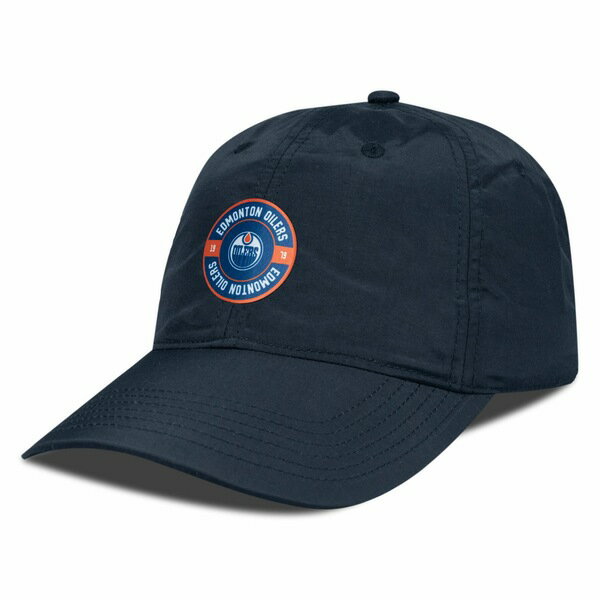 ٥륦  ˹ ꡼ Edmonton Oilers Levelwear Crest Adjustable Hat Bl...
